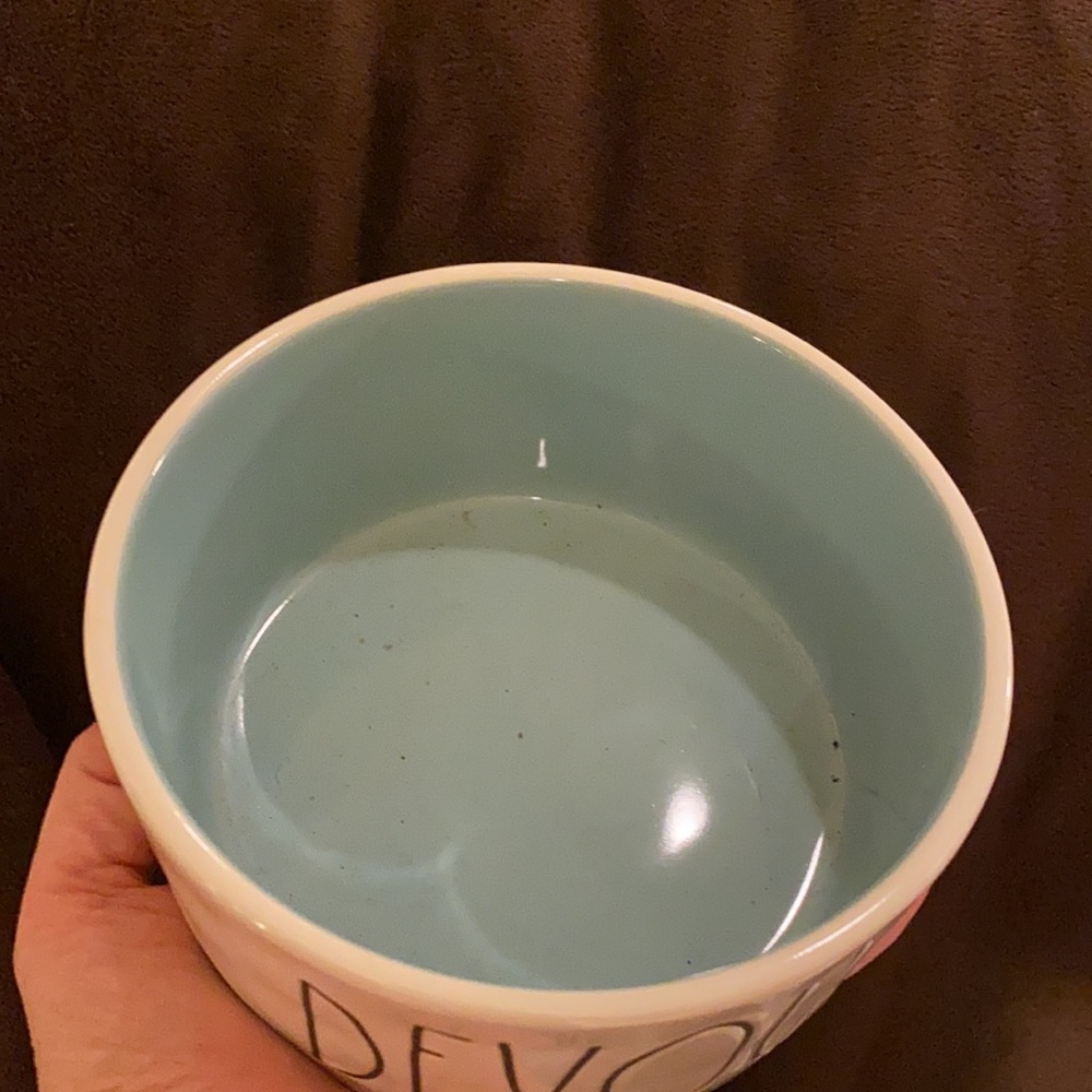 Rae Dunn devour doggie bowl - Picture 2 of 2